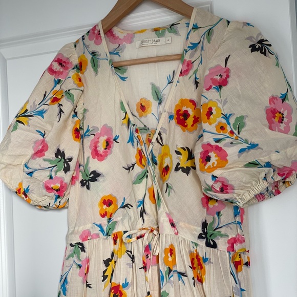 🚨 S O L D 🚨 Christy Dawn Desert 🌵 Bloom Dahlia Dress XS - Picture 5 of 16